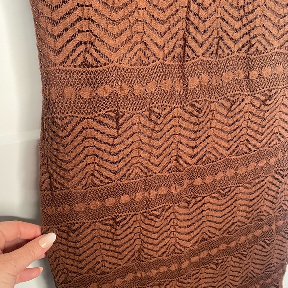 FINAL SALE Rabbit Rabbit Rabbit Lace Embroidered Cocktail Dress Women’s Size 4 - Picture 3 of 5